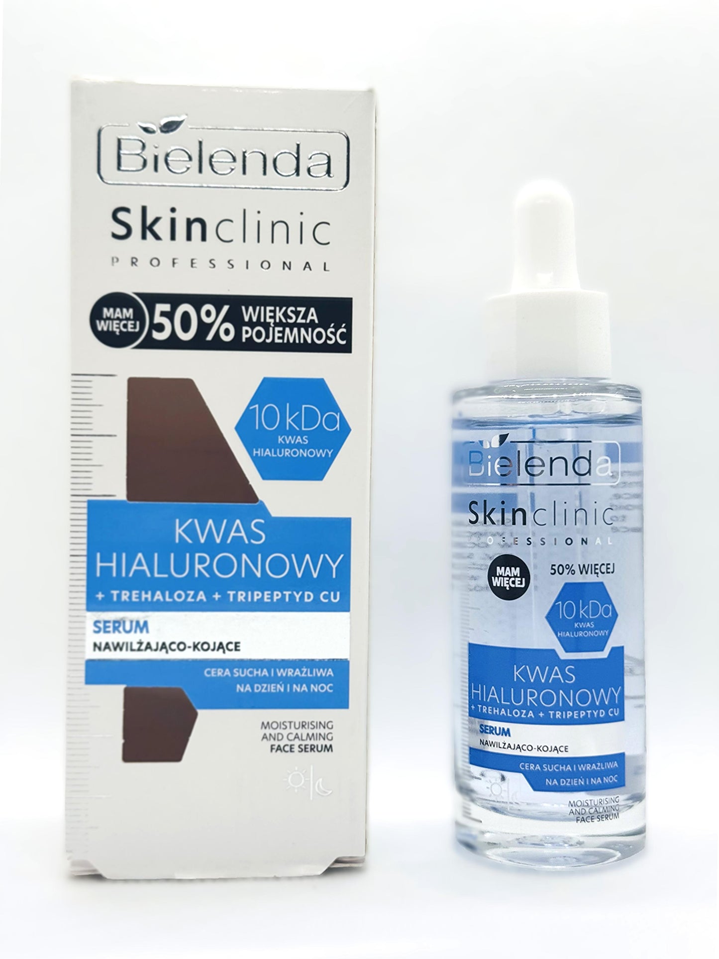 Sérum Hidratante e Calmante - Skin Clinic Professional Kwas Hialuronowy 45ml