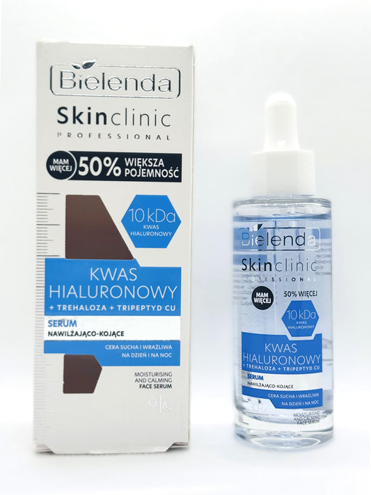Sérum Hidratante e Calmante - Skin Clinic Professional Kwas Hialuronowy 45ml