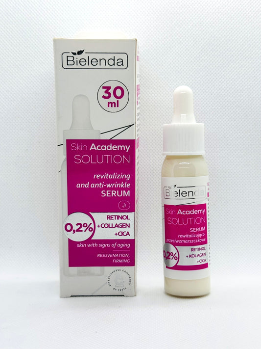 Sérum com Retinol 0,2% + Colagénio + CICA – Skin Academy