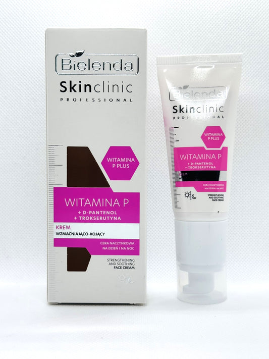 Creme Fortalecedor e Calmante - Skin Clinic Professional com Vitamina P