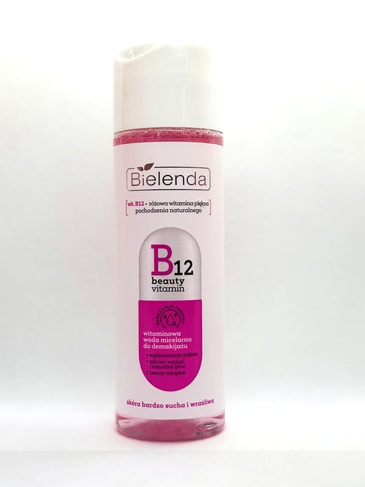 Água Micelar Vitaminada - Bielenda B12 Beauty Vitamin