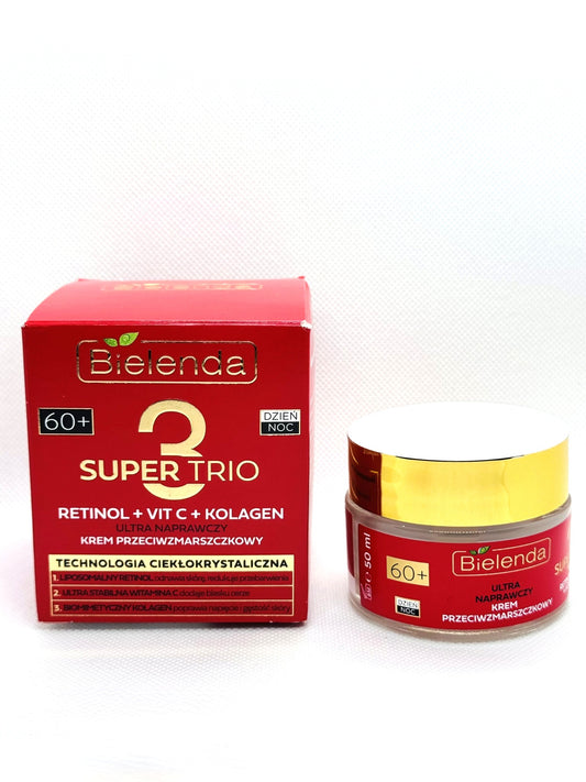 Creme Anti-Rugas - Bielenda Super Trio 60+